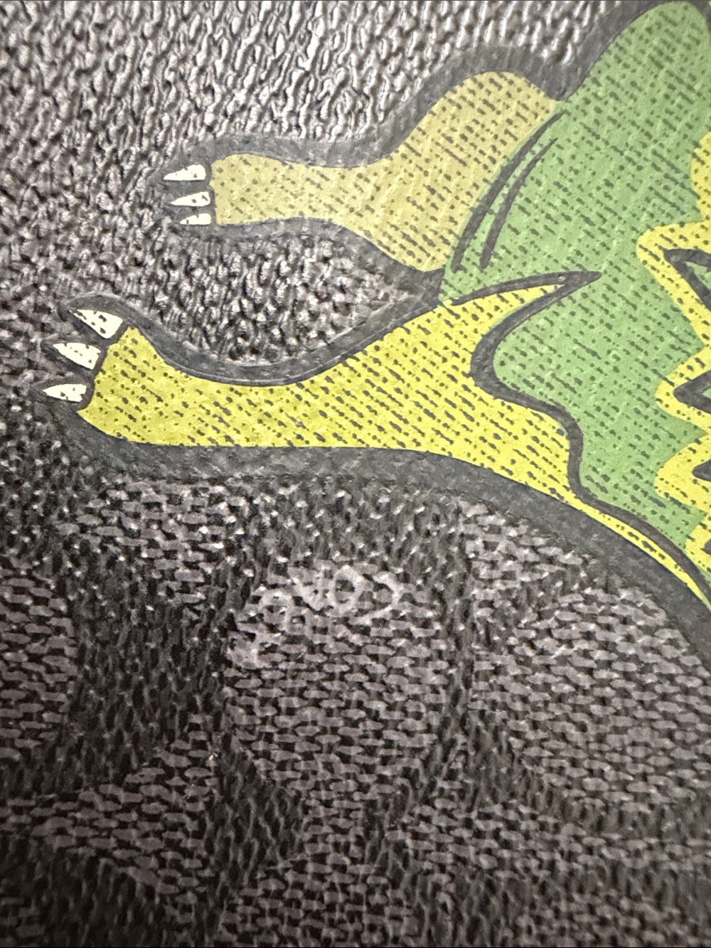 Coach Black Signature Crossbody with Green Dino Rexy - Picture 4 of 7